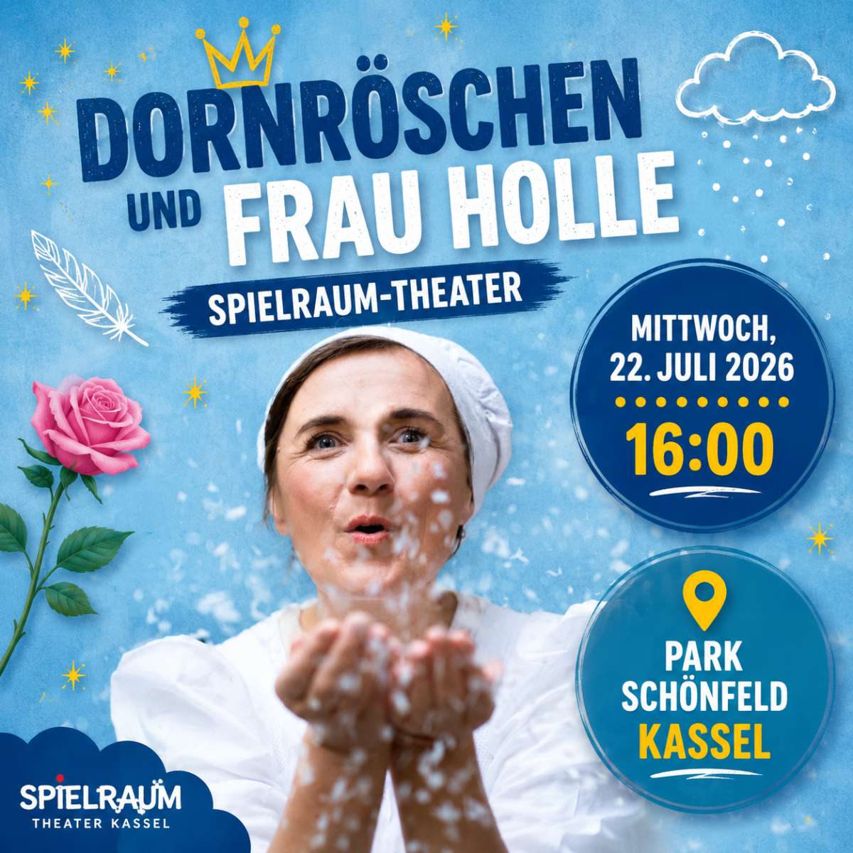 Großes Bild schließen! Dornröschen + Frau Holle
