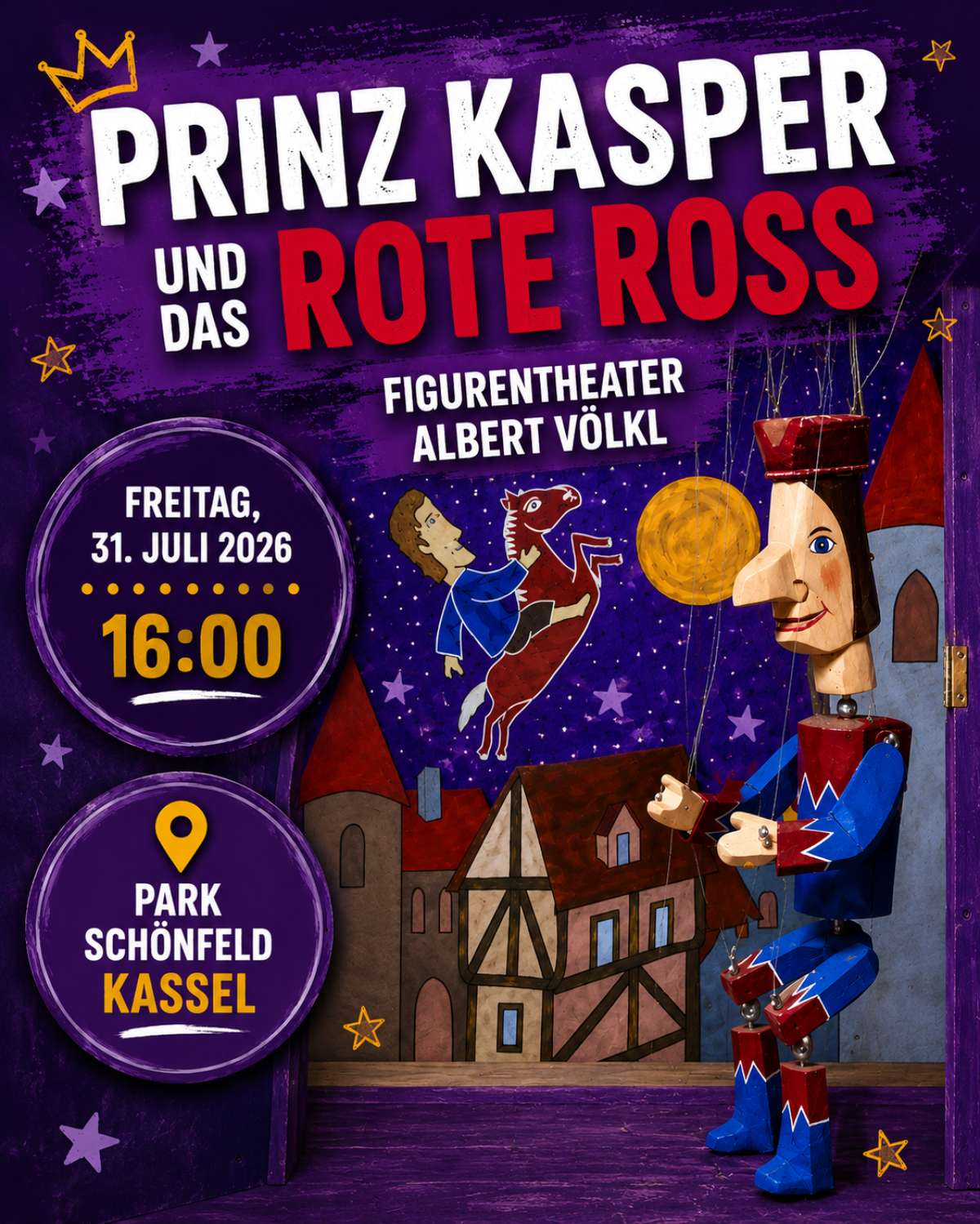 Prinz Kasper und das rote Ross