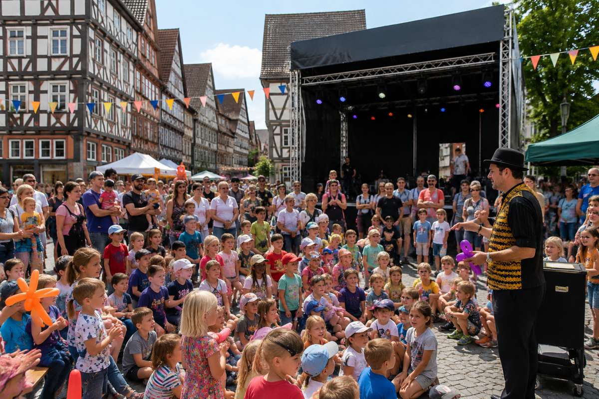 Großes Bild schließen! Alsfelder Kinderfestival „Leo feiert!'