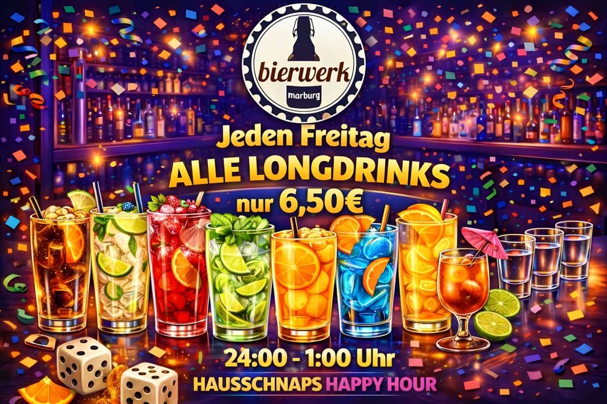 Großes Bild schließen! Longdrinks-Abend