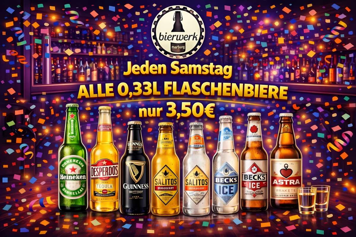Großes Bild schließen! Flaschenbier-Samstag