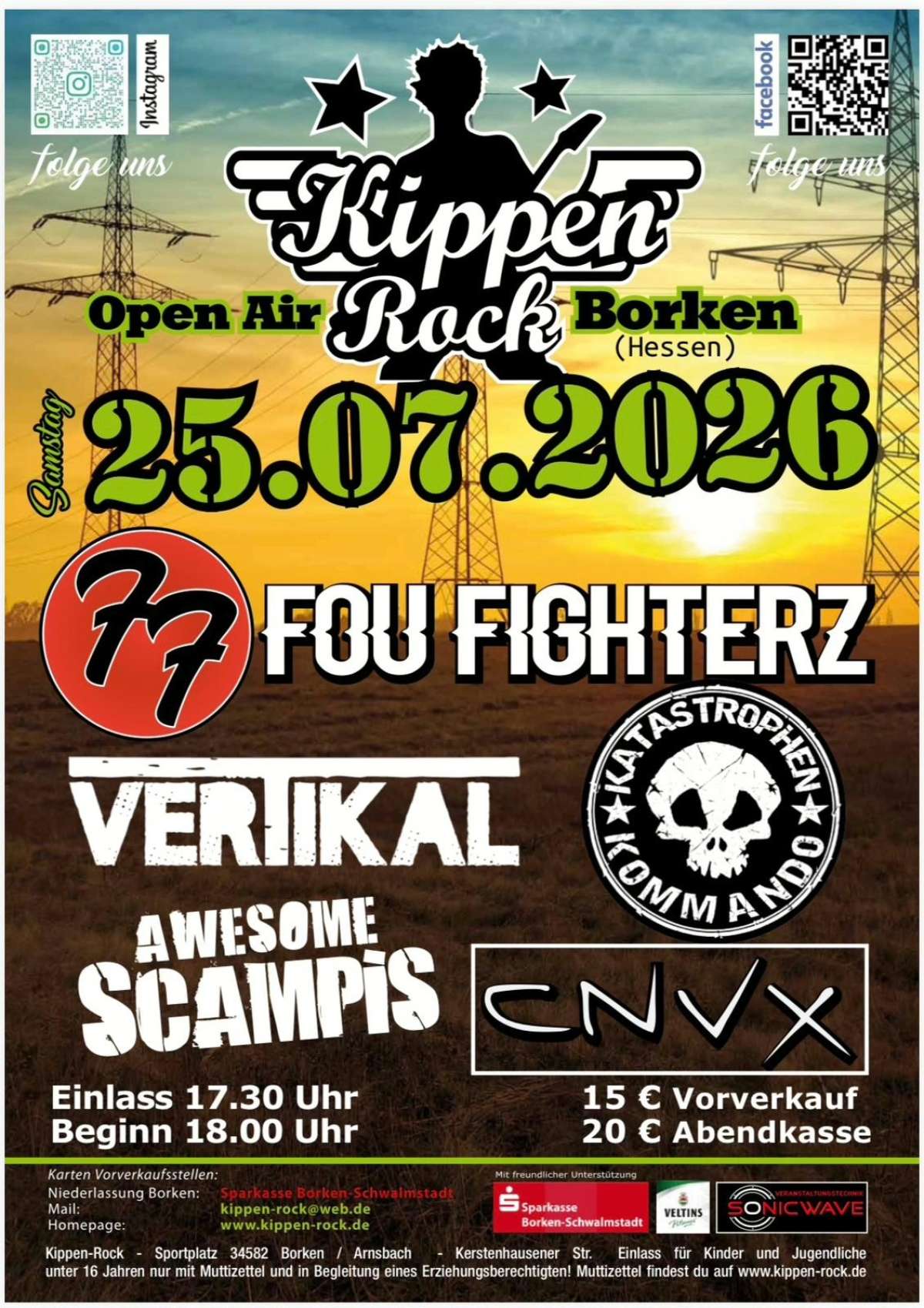 Großes Bild schließen! Kippen-Rock Open Air 2026
