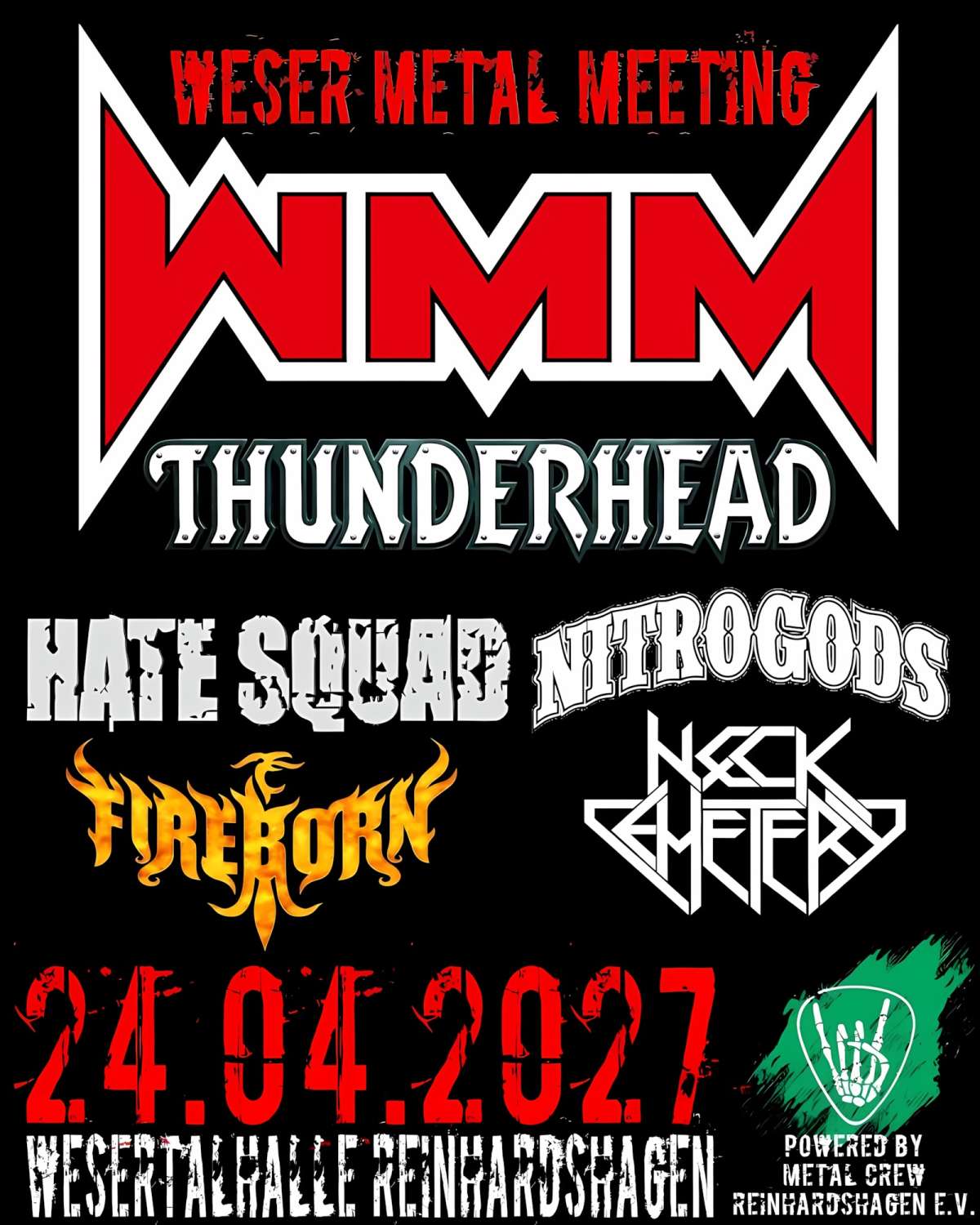 Großes Bild schließen! Weser Metal Meeting 2027