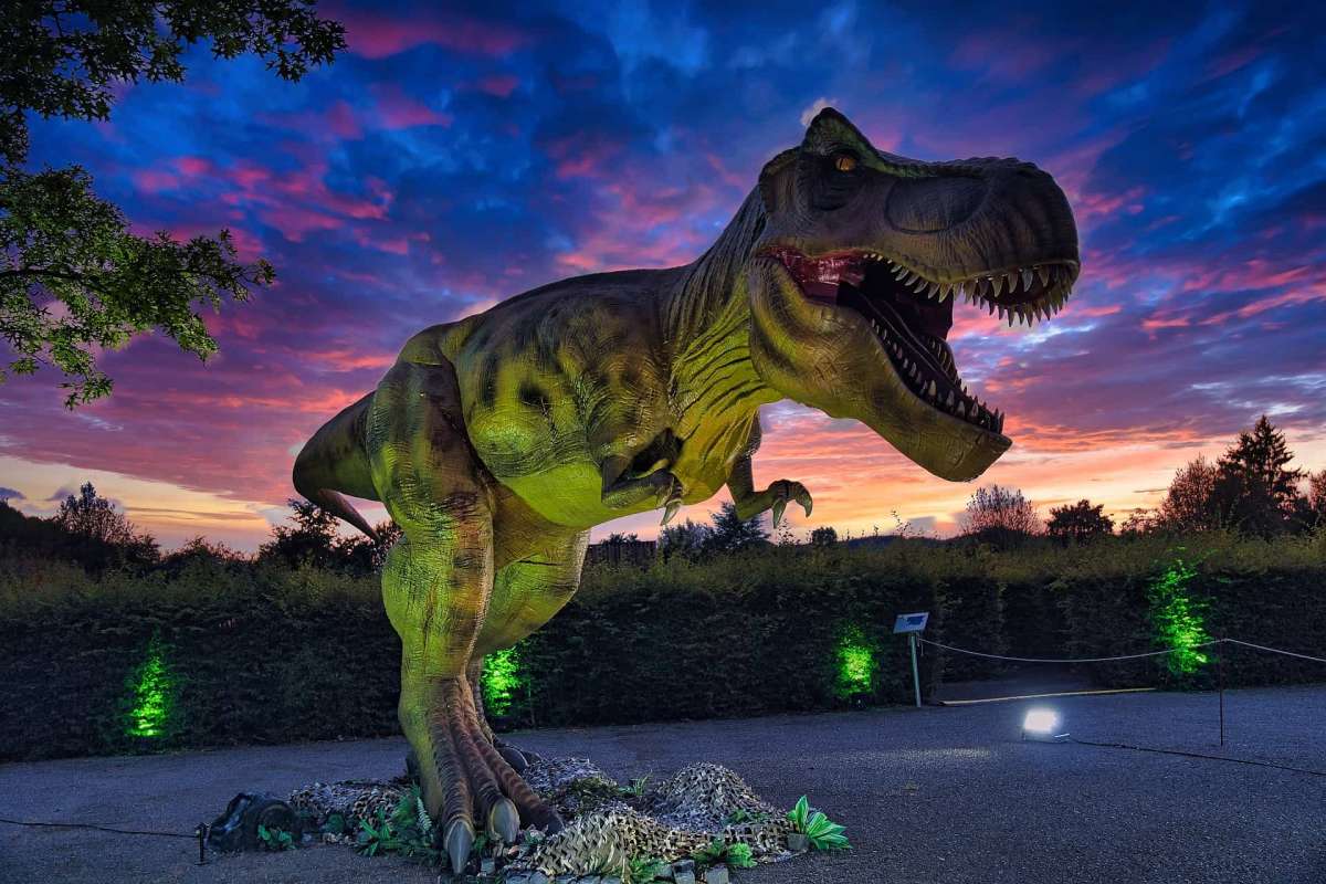 DinoLichter im Archäologiepark