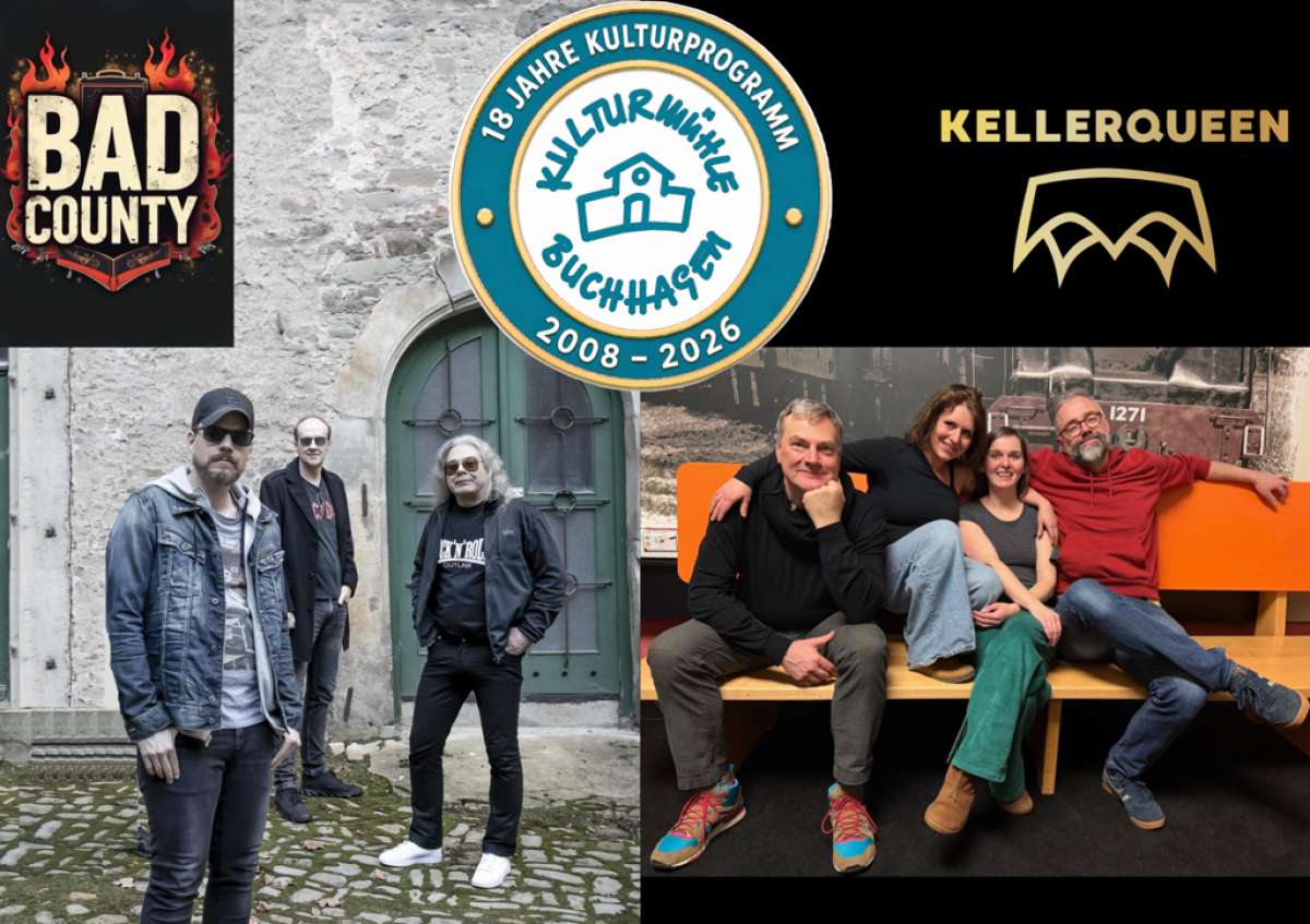 Großes Bild schließen! Jubiläumskonzert in der KulturMühle - 18 Jahre Kulturporgramm