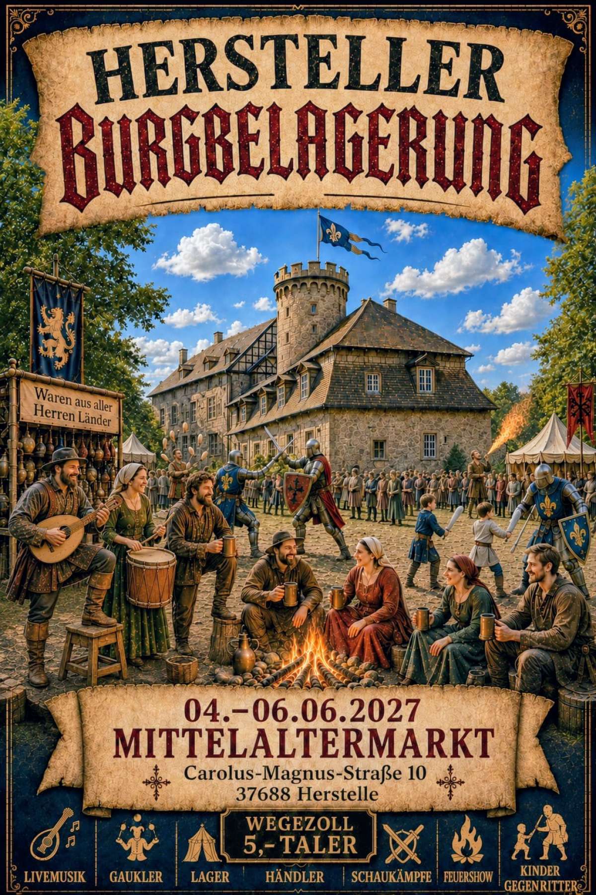 Großes Bild schließen! Mittelaltermarkt 2027