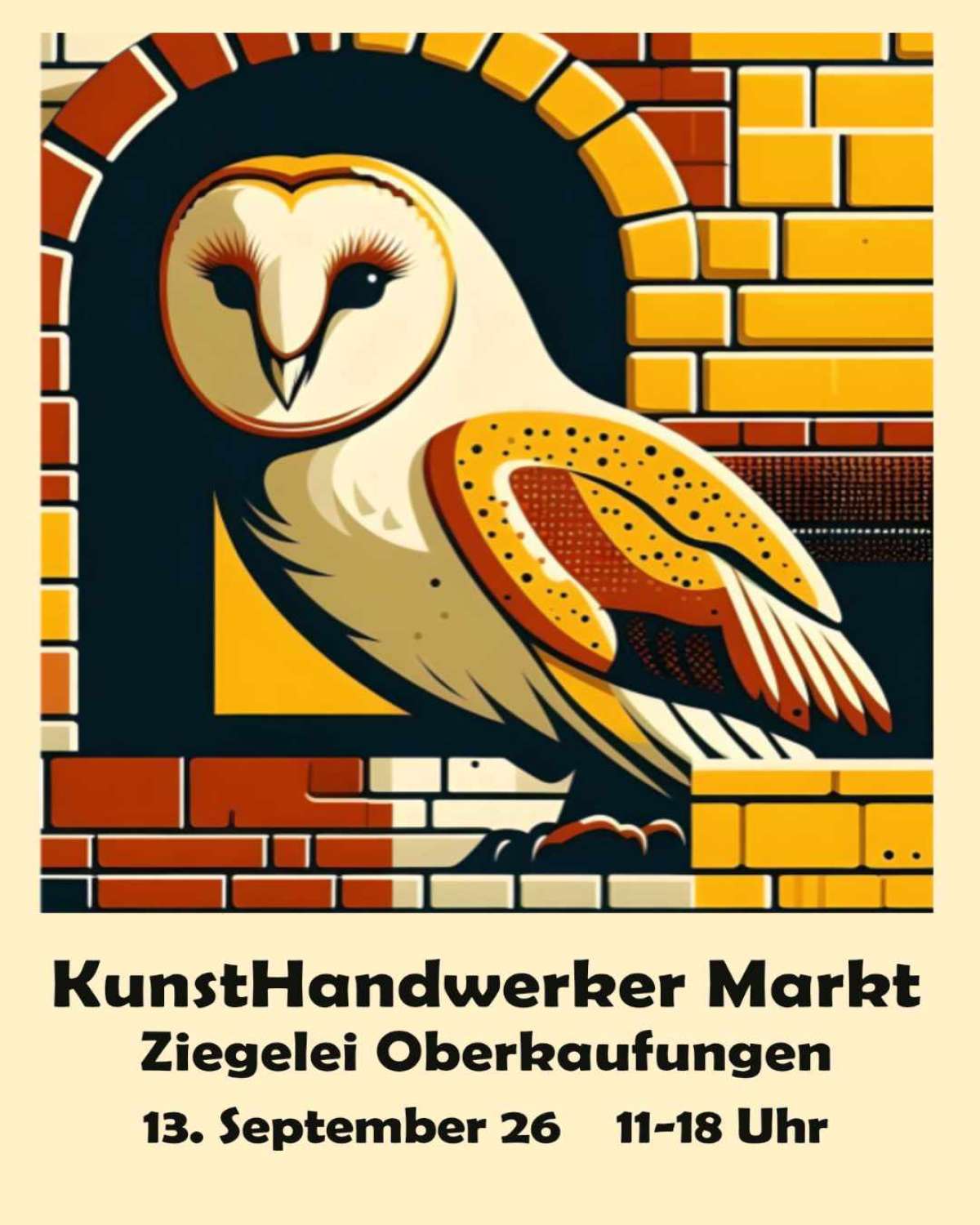 Großes Bild schließen! Kunsthandwerkermarkt an der Alten Ziegelei Oberkaufungen
