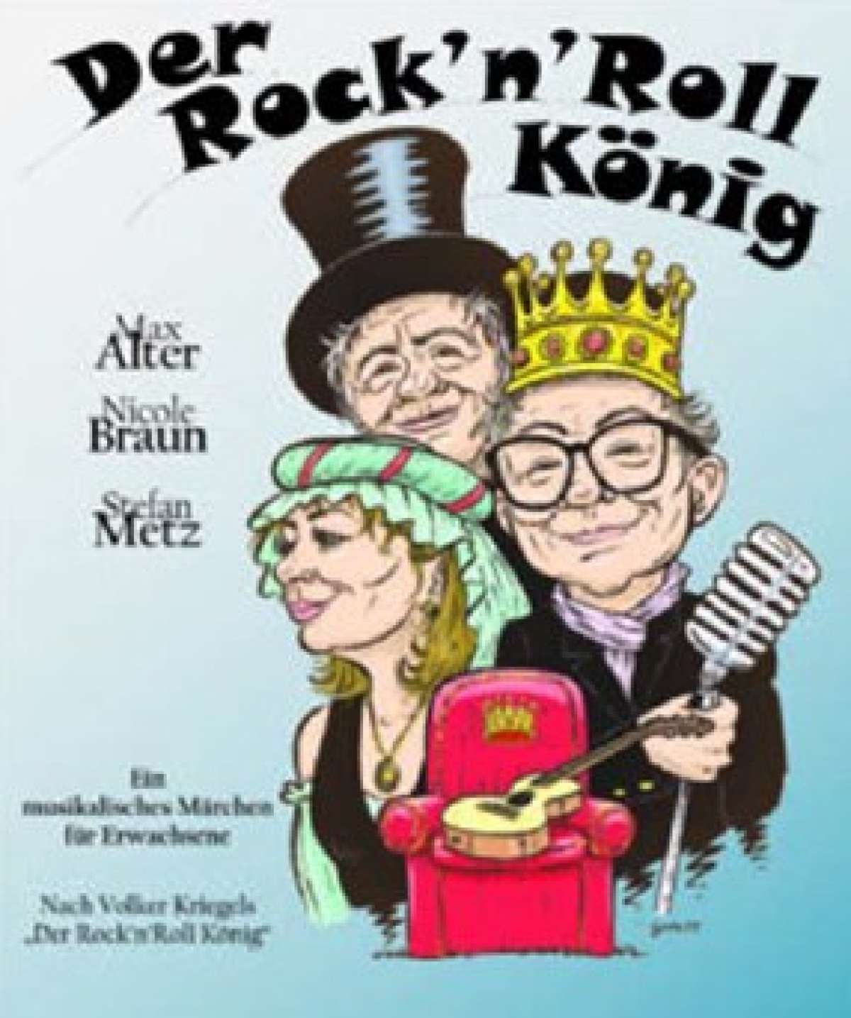 Großes Bild schließen! Musikalische Lesung: Der Rock ‚n‘ Roll König«