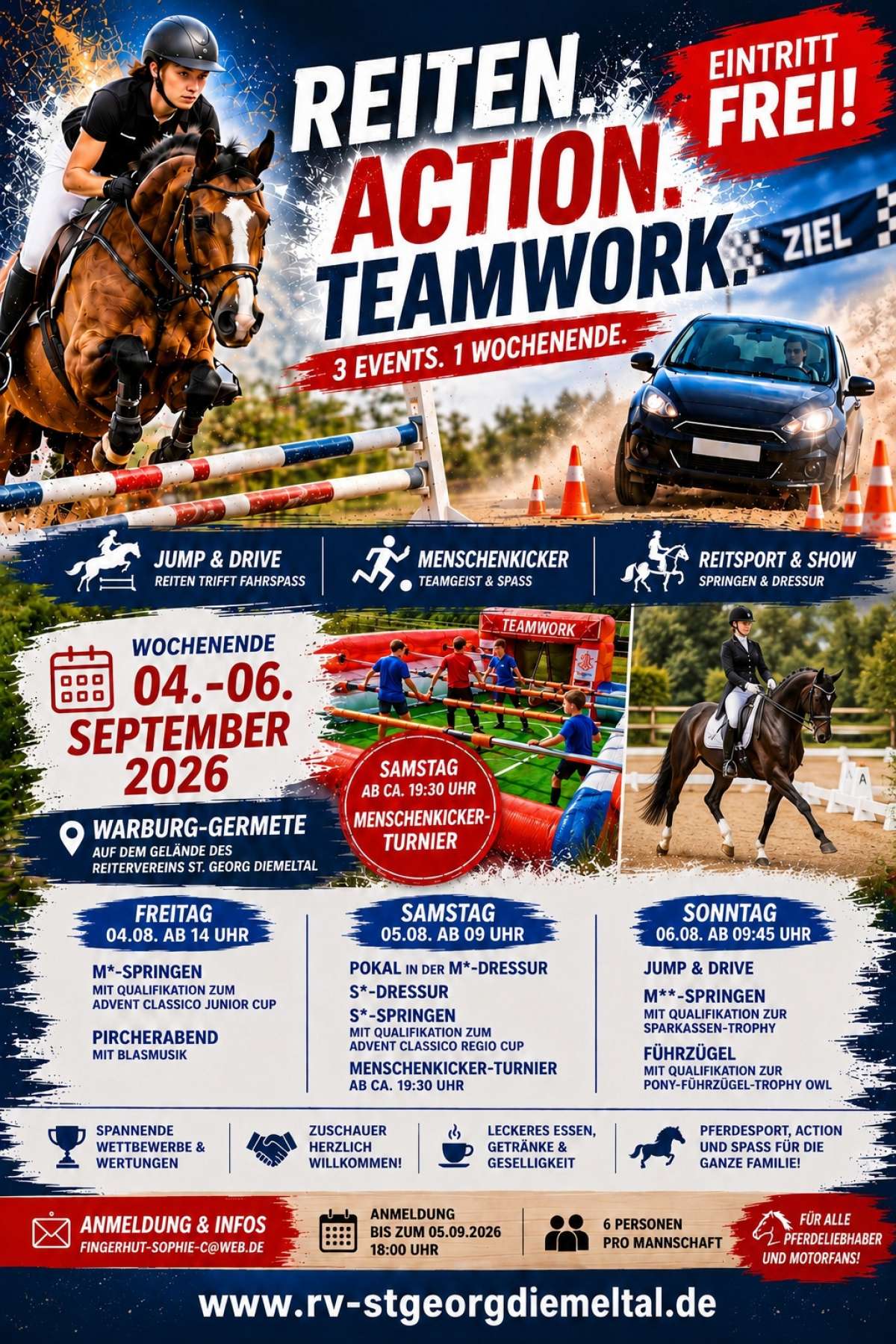 Großes Reitsport- und Familienwochenende in Warburg-Germete
