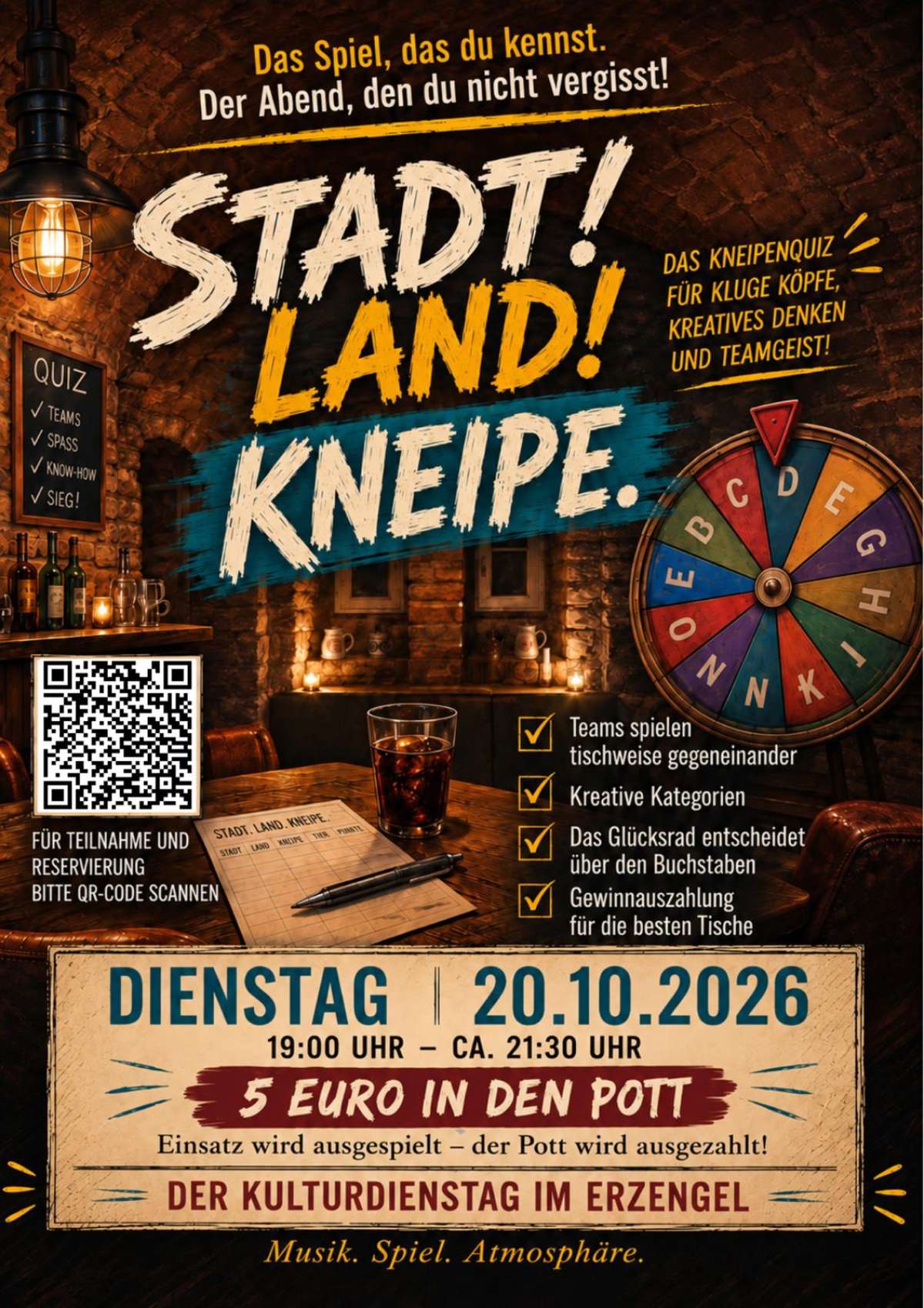 Stadt! Land! Kneipe.