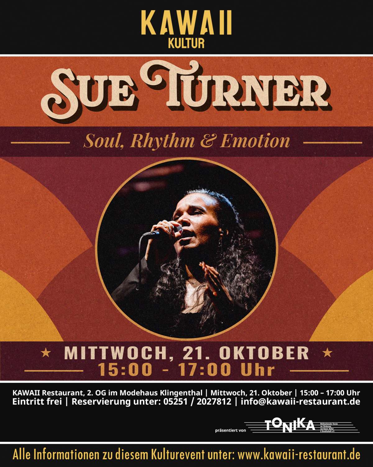 Soul, Rhythm & Emotion – Sue Turner