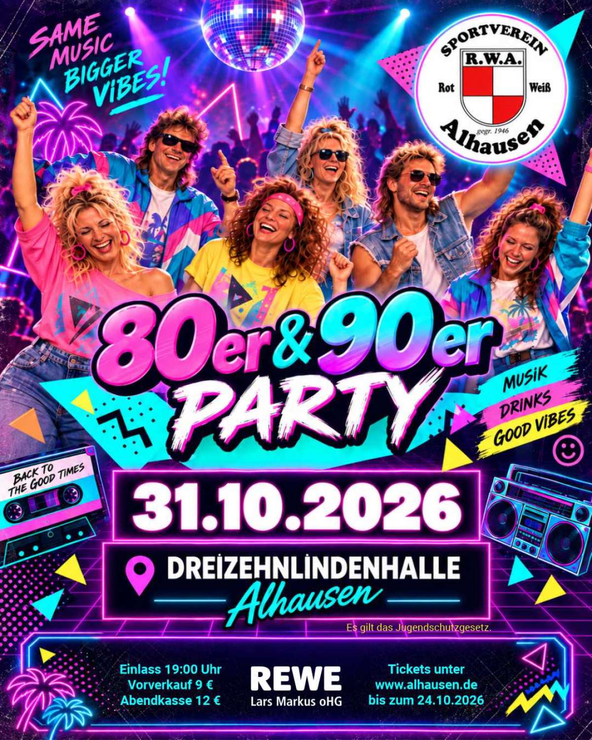 80er & 90er Party – DJ TN
