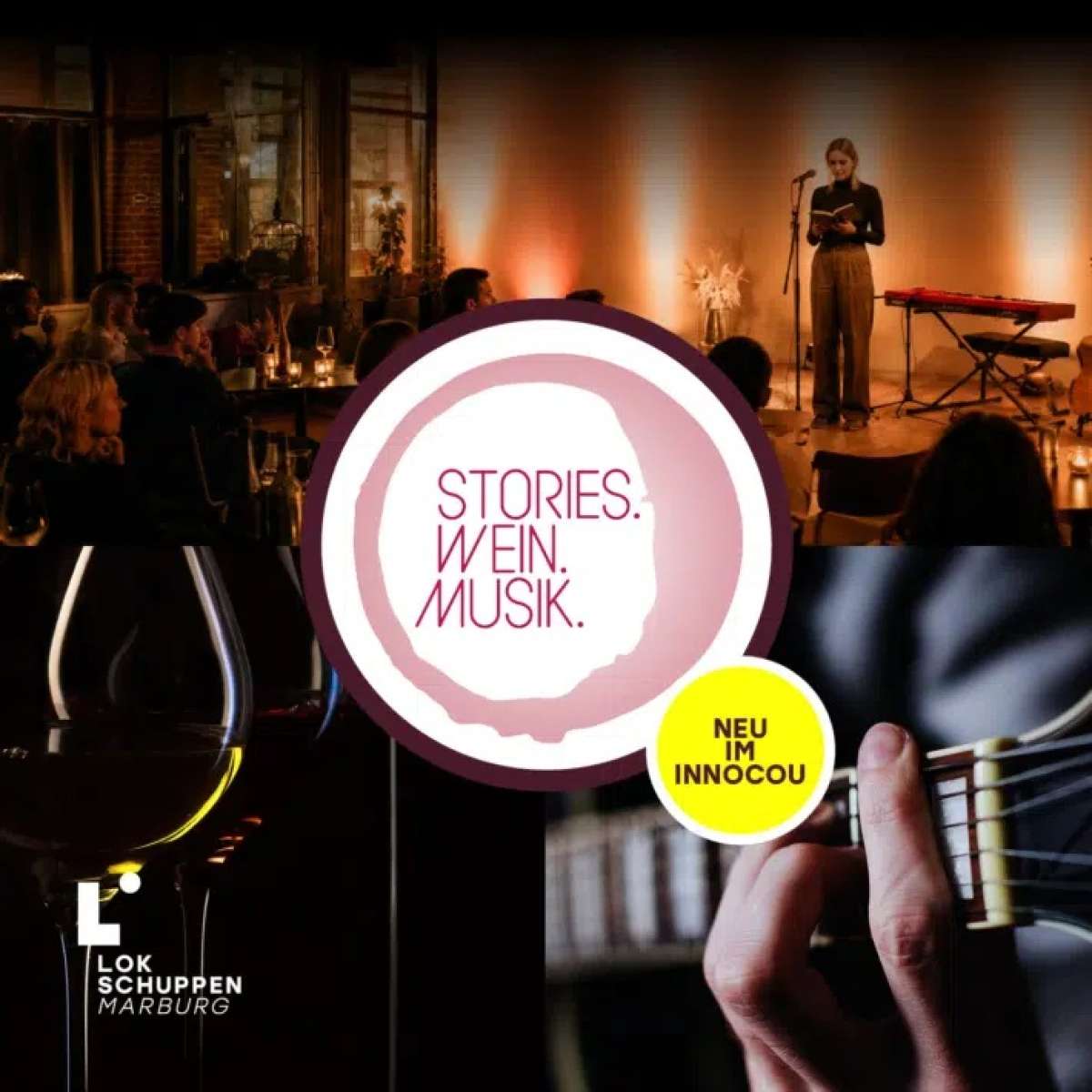 Stories. Wein. Musik.