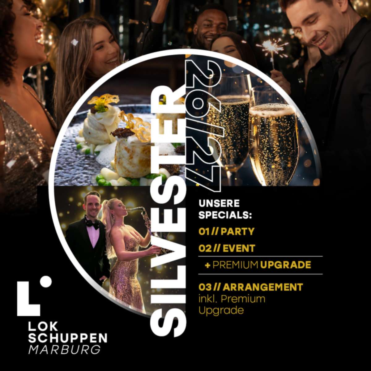 SILVESTER IM LOKSCHUPPEN